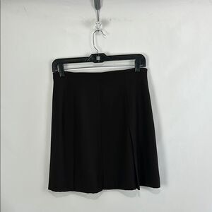 Christian Lacroix Brown Pleated Mini Skirt